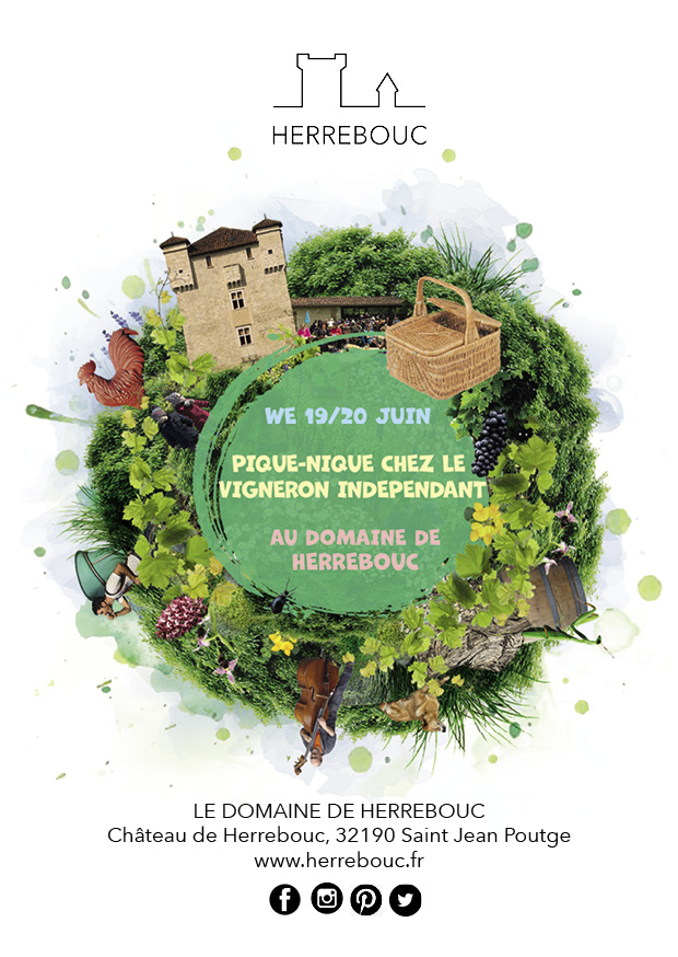 flyer pique nique vigneron indépendant 2021 herrebouc recto