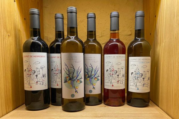 Coffret de 6 bouteilles de vin bio l'Esprit de Herrebouc