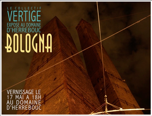 photo vernissage expo Bologna collectif vertige à Herrebouc