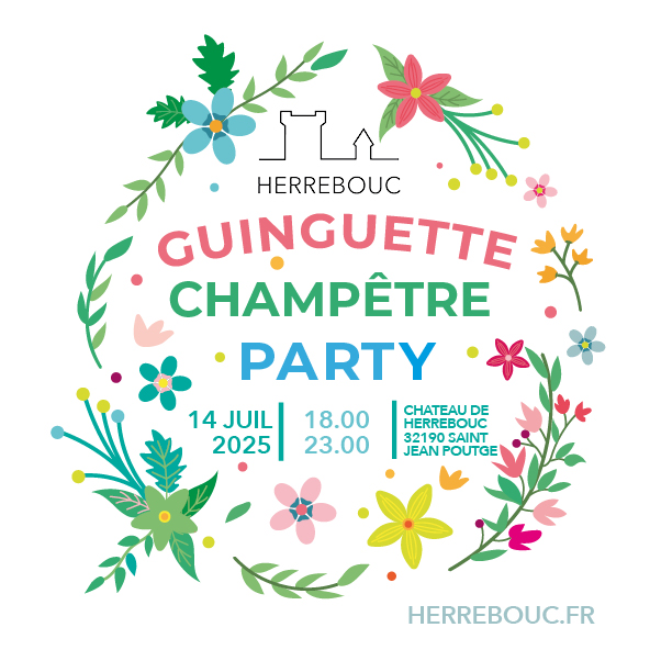 guingette-champetre-2025 flyer guinguette champêtre 14 juillet 2025