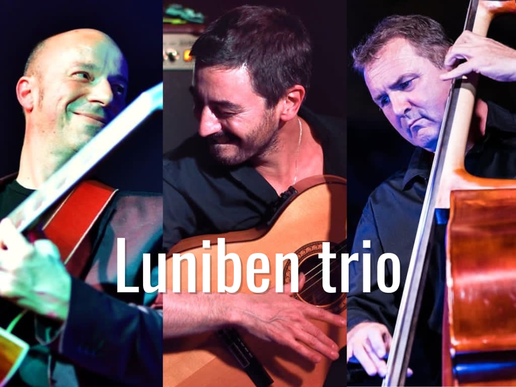affiche du trio swing jazz auscitain Luniben trio