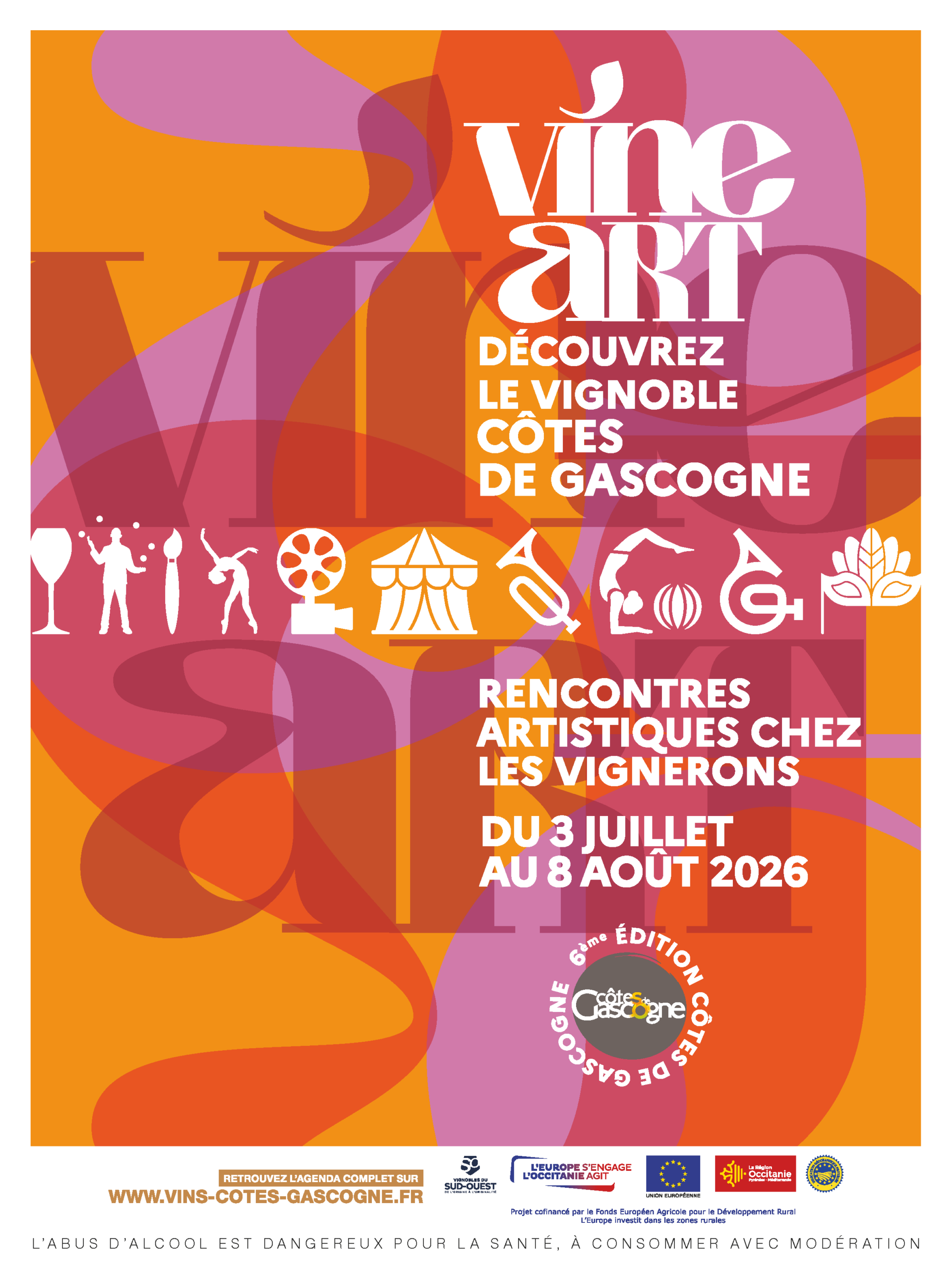 Affiche Officielle VINEART (L30XH40CM) 2026 Affiche Officielle VINEART (L30XH40CM) 2026